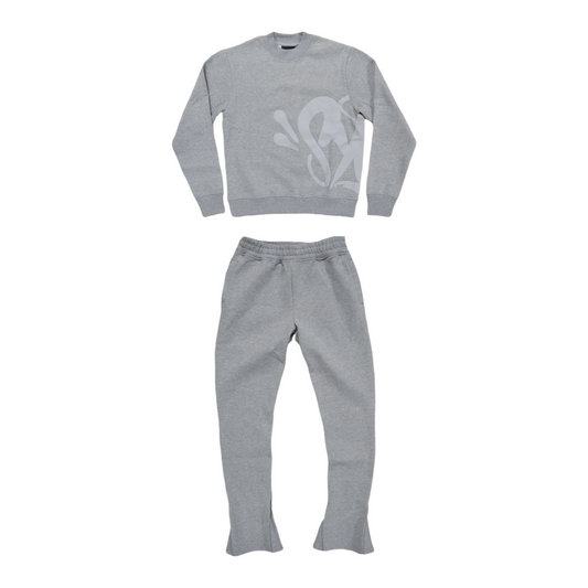 Grey Syna OG Crew Tracksuit